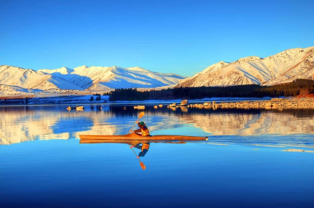 Lake-Tekapo-Kajak