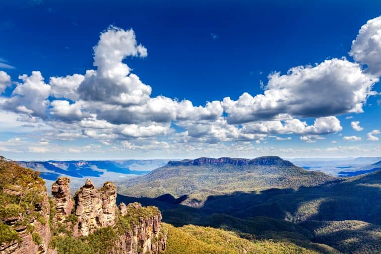 Australien-Blue-Mountains-National-Park-Echo-Point-Lookout
